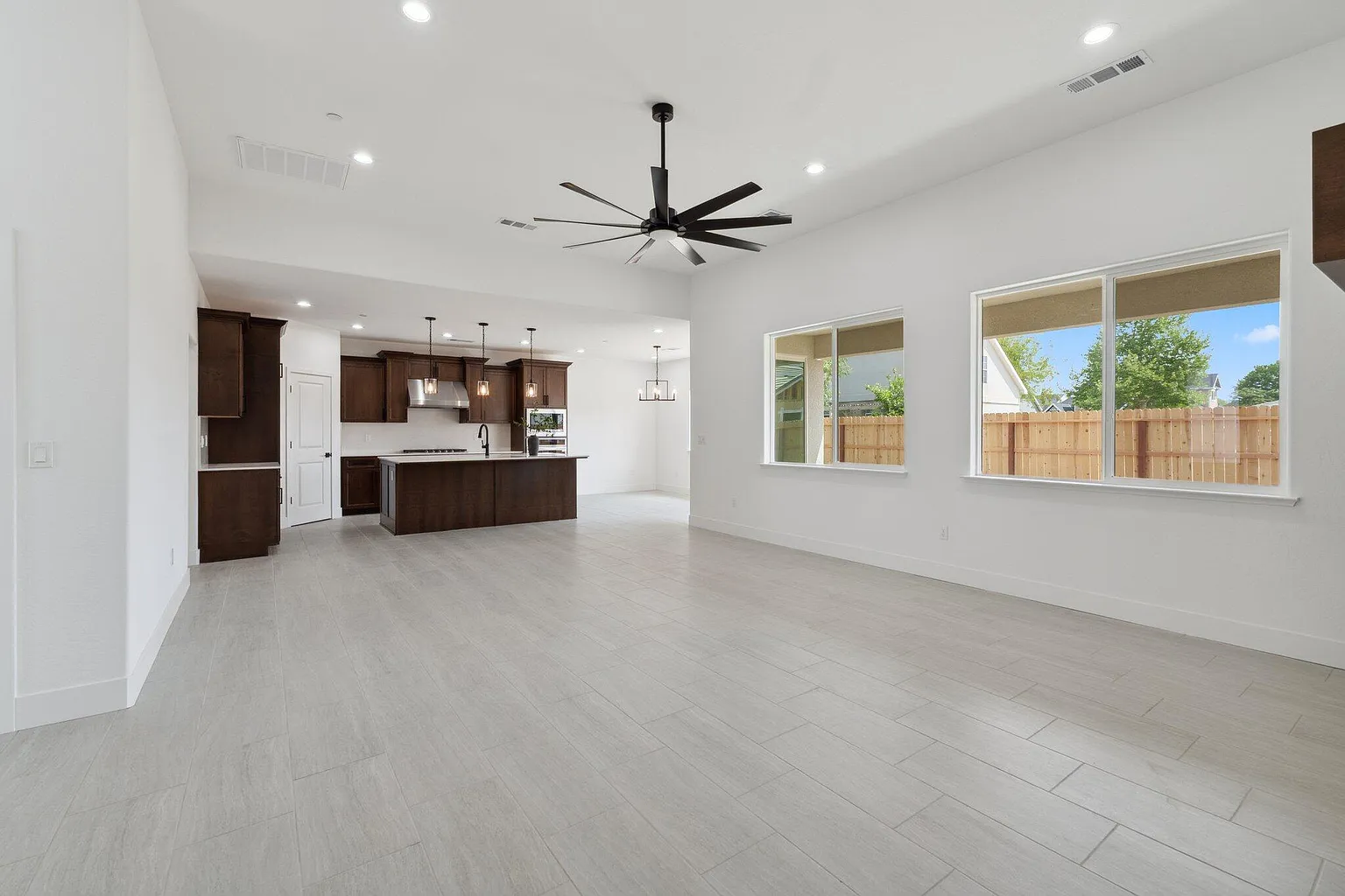 Living room finish, Project Chatham